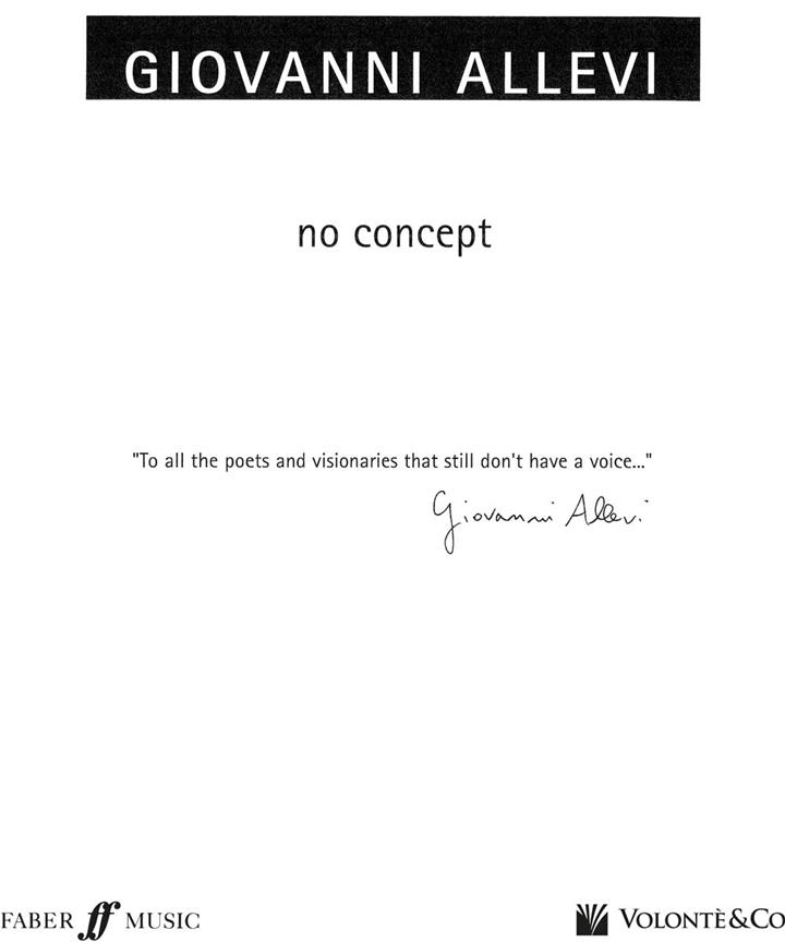 No Concepts